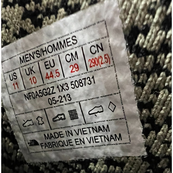 The North Face Back To Berkeley III Sport WP Flax Men Size 11. - Picture 12 of 16